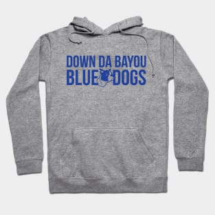 Down Da Bayou Blue Dogs Hoodie